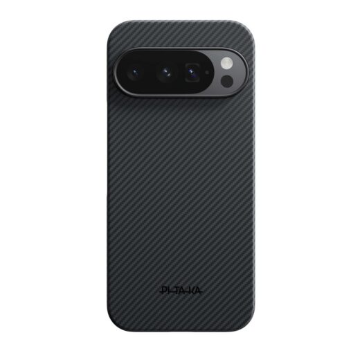 Kaitseümbris Ultra-Slim, Google Pixel 10 Pro XL, must/hall, üliõhuke, Qi2/MagSafe ühilduv, Pitaka