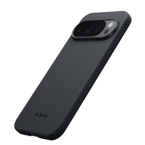 Kaitseümbris Ultra-Slim, Google Pixel 10 Pro XL, must/hall, üliõhuke, Qi2/MagSafe ühilduv, Pitaka - Image 4