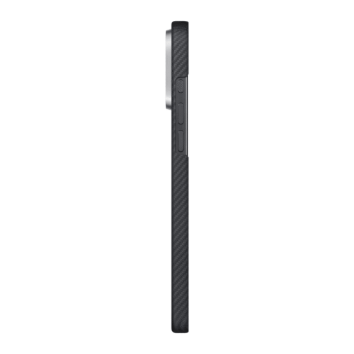 Kaitseümbris Ultra-Slim, Apple iPhone 16 Pro, must/hall, üliõhuke, MagSafe, Pitaka - Image 6