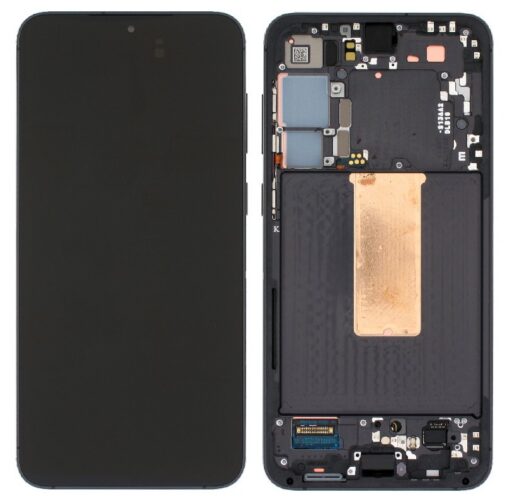 LCD screen Samsung S916 S23+ 5G with touch screen and frame Graphite original (used Grade B)
