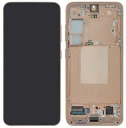 LCD screen Samsung S921 S24 with touch screen and frame Amber Yellow original (used Grade A)