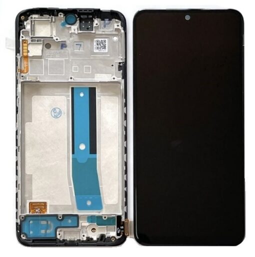 LCD screen Xiaomi Redmi Note 11 with touch screen with frame Graphite Grey original (used Grade A)