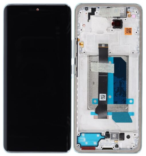 LCD screen Xiaomi Redmi Note 14 Pro+ 5G with touch screen with frame Frost Blue original (service pack)