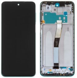 LCD screen Xiaomi Redmi Note 9 Pro/Note 9S with touch screen with frame Green original (used Grade C)