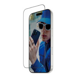 Kiirpaigaldusega kaitseklaas Apple iPhone 17 Pro, musta äärega, Ultra-Wide Fit, PanzerGlass