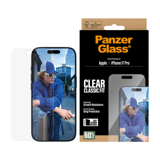 Kaitseklaas Apple iPhone 17 Pro, Classic Fit, PanzerGlass - Image 2