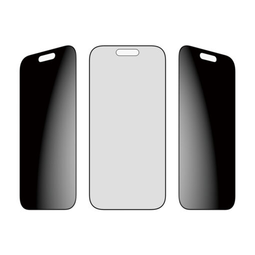 Kiirpaigaldusega kaitseklaas privaatsusfiltriga Apple iPhone 17 / iPhone 16 Pro, Ultra-Wide Fit, PanzerGlass - Image 5
