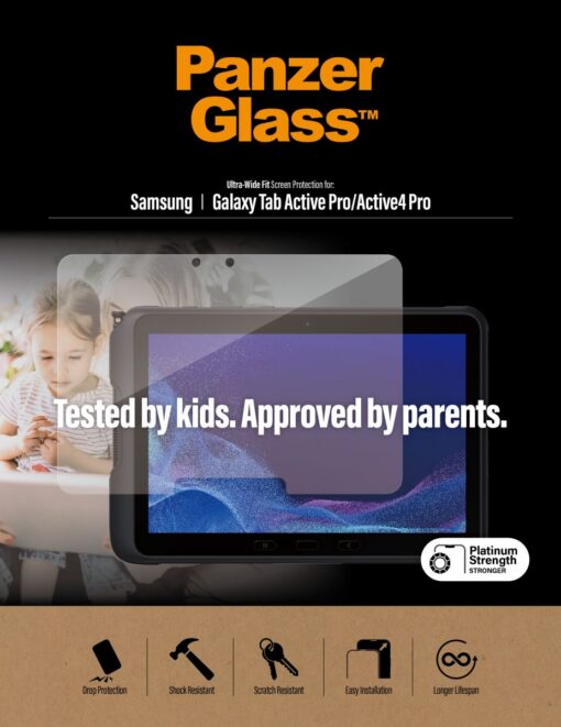Kaitseklaas Samsung Galaxy Tab Active Pro / Active4 Pro, ümbrisesõbralik, PanzerGlass - Image 4