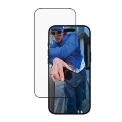 Kaitseklaas Apple iPhone Air, musta äärega, Ultra-Wide Fit, PanzerGlass