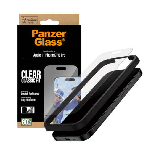 Kaitseklaas Apple iPhone 17 / iPhone 16 Pro, Classic Fit, PanzerGlass - Image 5