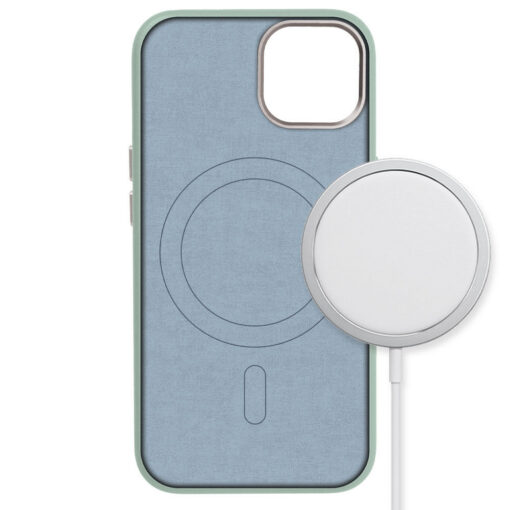Back Cover (CoverZ - Magsafe Compatible) - Mint, For iPhone 14/13 - Image 2