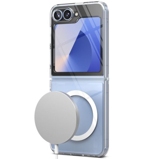 Kaitseümbris Fusion Magnetic, Samsung Galaxy Z Flip7 FE / Z Flip6, läbipaistev, MagSafe magnetiga, Ringke - Image 9