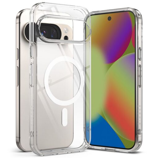 Kaitseümbris Fusion Magnetic, Google Pixel 10 Pro XL, läbipaistev valge ringiga, Qi2/MagSafe ühilduv, Ringke - Image 3