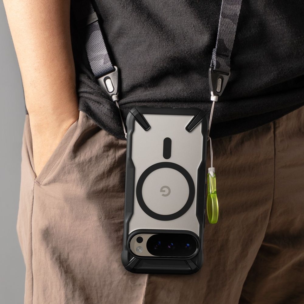 Kaitseümbris Fusion X Magnetic, Google Pixel 10 Pro / Pixel 10, läbipaistev musta äärega, Qi2/MagSafe ühilduv, Ringke - Image 7