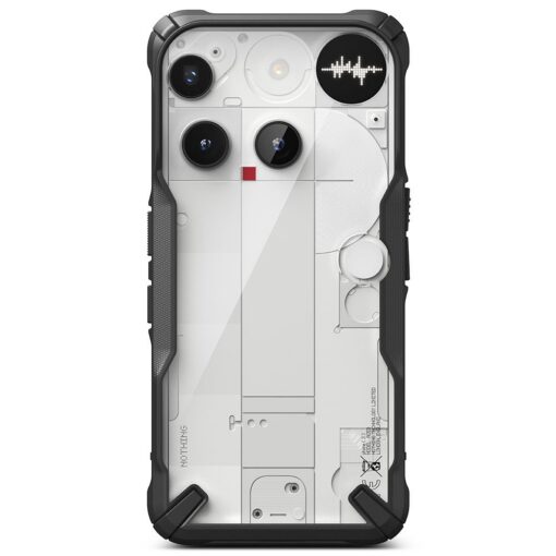Kaitseümbris Fusion X, Nothing Phone (3), läbipaistev musta äärega, Ringke - Image 2