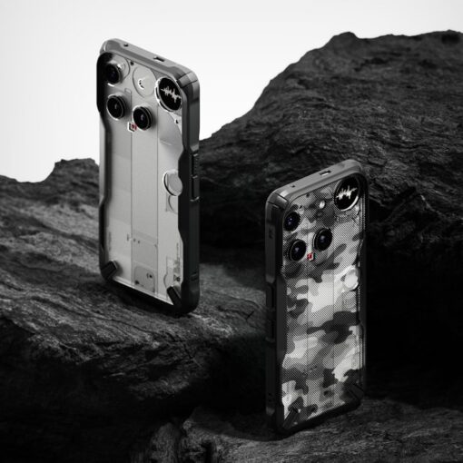 Kaitseümbris Fusion X, Nothing Phone (3), läbipaistev musta äärega, Ringke - Image 5