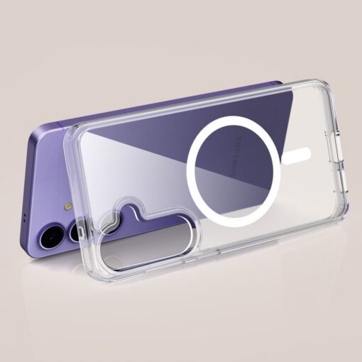 Kaitseümbris FlexAir Hybrid MagSafe, Samsung Galaxy A17 / A17 5G, läbipaistev valge MagSafe ringiga, Tech-Protect - Image 3