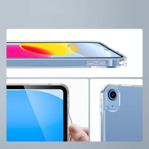 Kaitseümbris FlexAir Hybrid, Apple iPad 11" (2025) / iPad 10.9" (2022), läbipaistev, Tech-Protect - Image 7