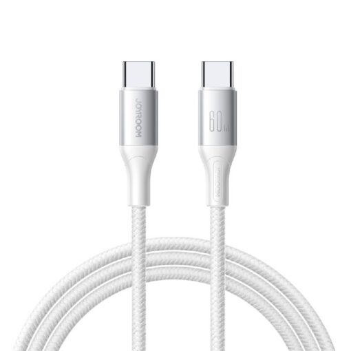USB cable JOYROOM (S-A28) "USB-C (Type-C) to USB-C (Type-C)" (60W 2m) white