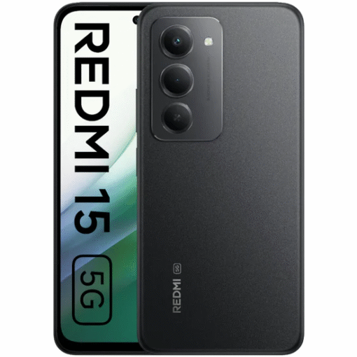 Xiaomi Redmi 15 5G 8GB RAM 256GB Midnight Black - (uus)