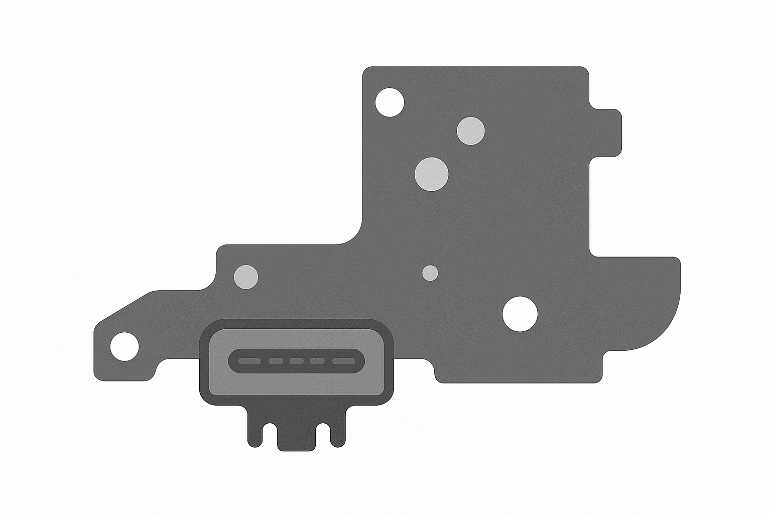 Charging Board, Xiaomi Poco X7 -  (varuosa)