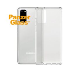 Kaitseümbris ClearCase, Samsung Galaxy Note20, klaasist tagaküljega, läbipaistev, PanzerGlass
