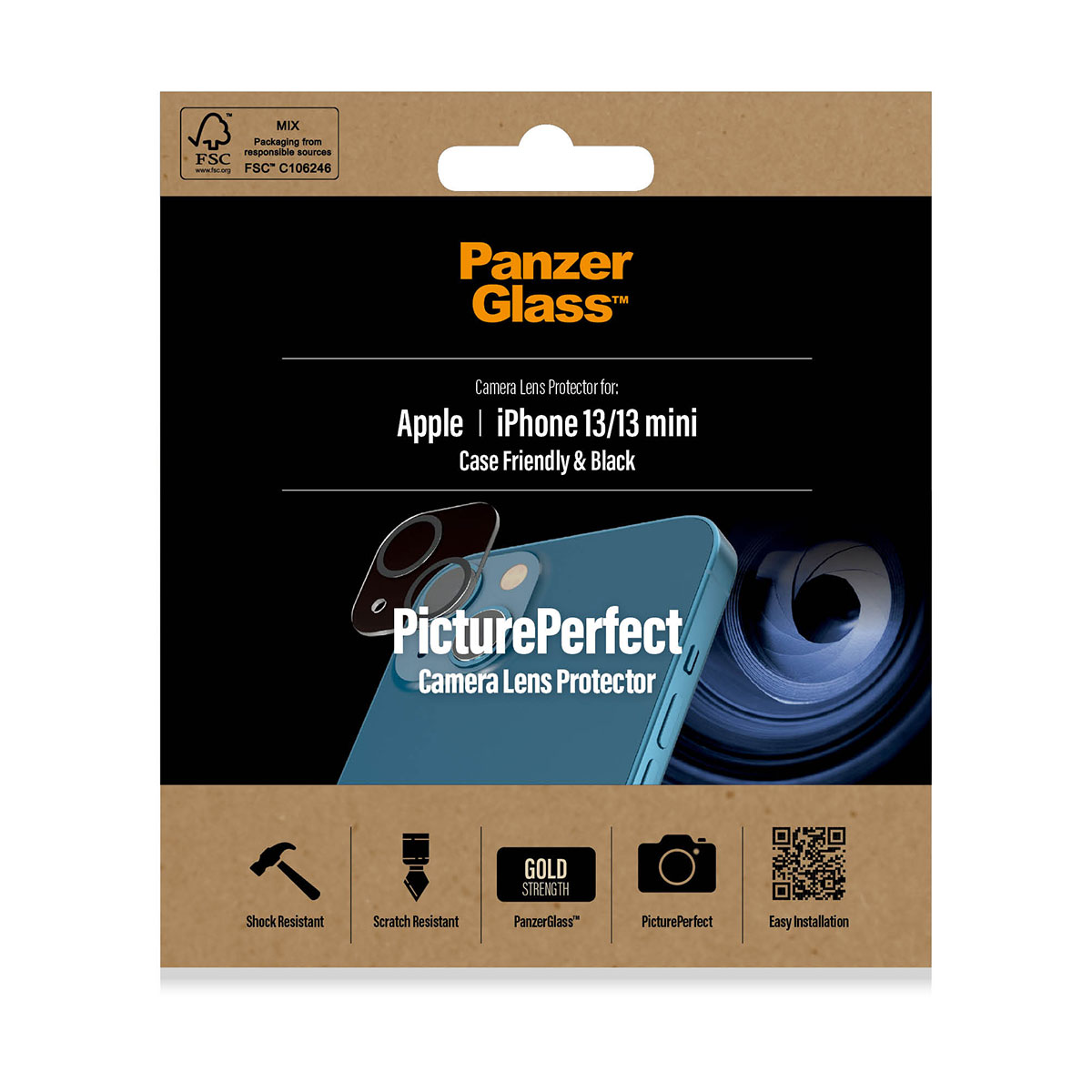 Tagakaamerate kaitseklaas PicturePerfect, Apple iPhone 13 / 13 mini, PanzerGlass - Image 2