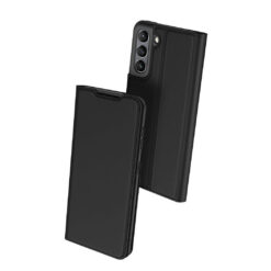 Kaitseümbris kaanega Skin Pro, Samsung Galaxy S21 FE 5G, must, Dux Ducis
