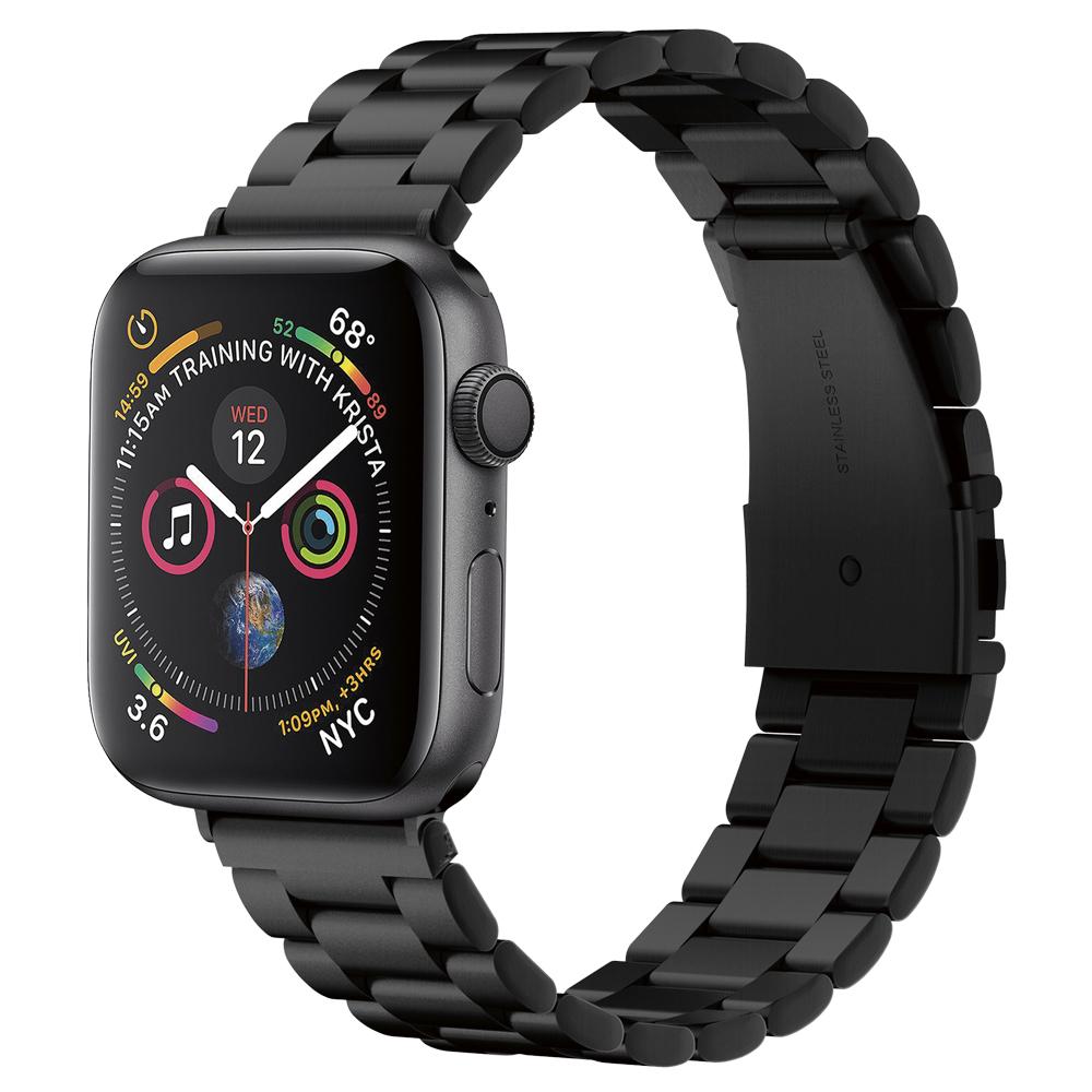 Kellarihm Modern Fit, Apple Watch Ultra 2 / Ultra (49 mm) / Series 10 / 9 / 8 / 7 / 6 / 5 / 4 / SE (2024/2023/2022) / SE (42 / 44 / 45 / 46 mm), must, Spigen