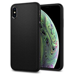 Kaitseümbris Liquid Air, Apple iPhone X / Xs, must, Spigen