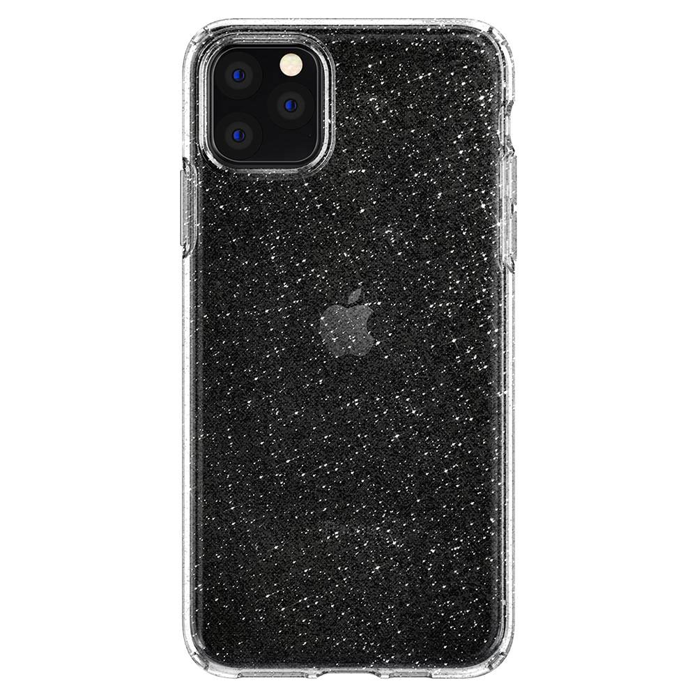 Kaitseümbris Liquid Crystal Glitter, Apple iPhone 11 Pro Max, läbipaistev, sädelusega, Spigen - Image 5