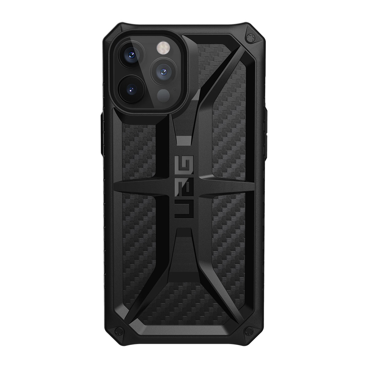 Kaitseümbris Monarch, Apple iPhone 12 Pro Max, carbon fiber, Urban Armor Gear (UAG)