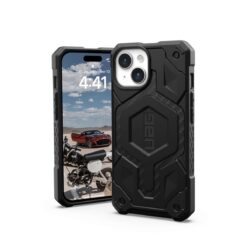 Kaitseümbris Monarch Pro MagSafe, Apple iPhone 15, carbon fiber, Urban Armor Gear (UAG)