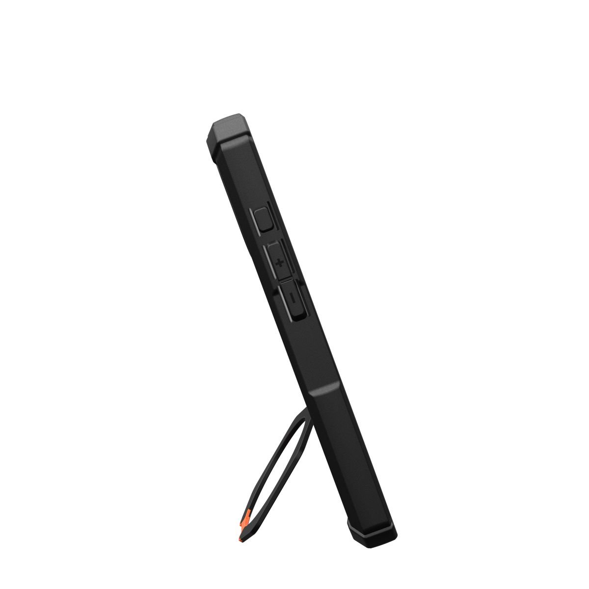 Kaitseümbris Plasma XTE, Apple iPhone 15 Pro Max, must/oranž, MagSafe, tugijalaga, Urban Armor Gear (UAG) - Image 12