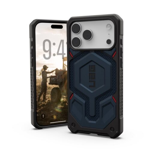 Kaitseümbris Monarch Pro Kevlar, Apple iPhone 17 Pro Max, Kevlar tumesinine, MagSafe ühilduv, Urban Armor Gear (UAG)