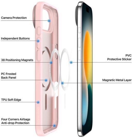 Telefoniümbris Dux Ducis Yind Apple iPhone Air roosa - Image 3