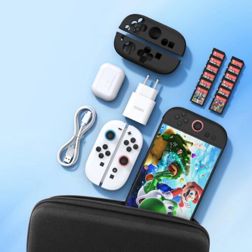 Dux Ducis käeshoitav hoiukott Nintendo Switch 2 must - Image 4