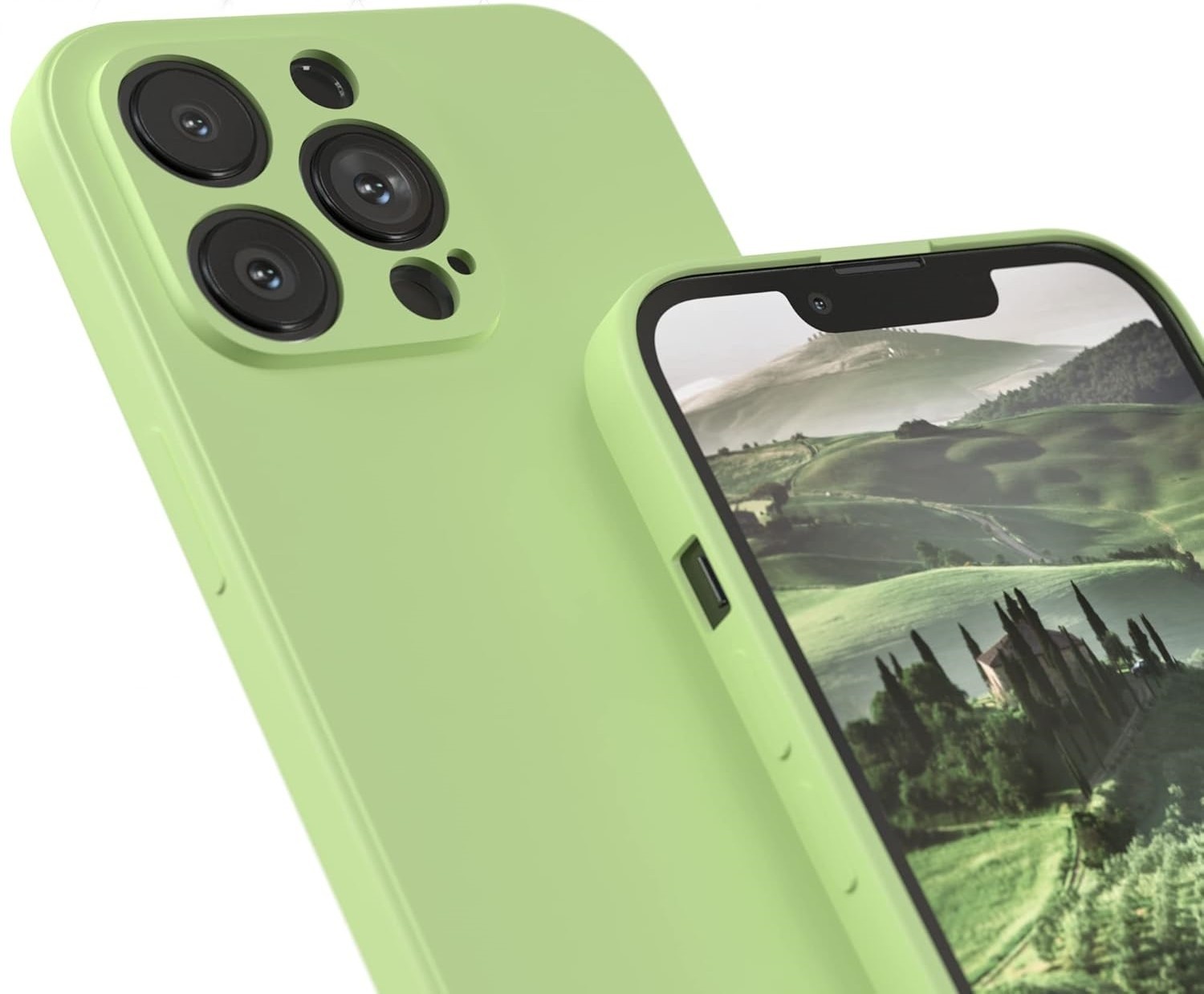 Telefoniümbris Liquid Silicone 1.5mm Xiaomi Redmi 15C 4G piparmündi värv - Image 2