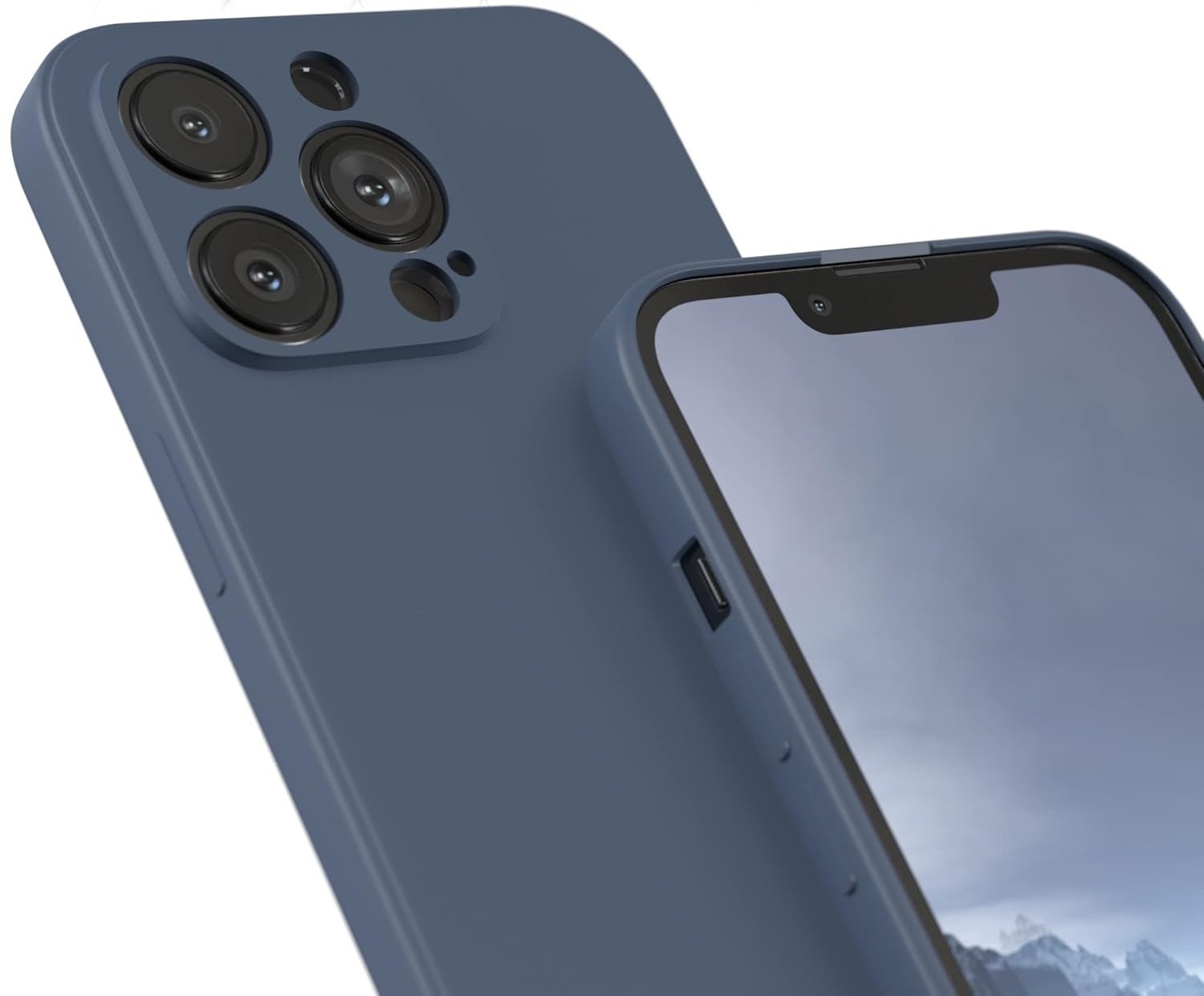 Telefoniümbris Liquid Silicone 1.5mm Xiaomi Redmi 15C 4G tumesinine - Image 2