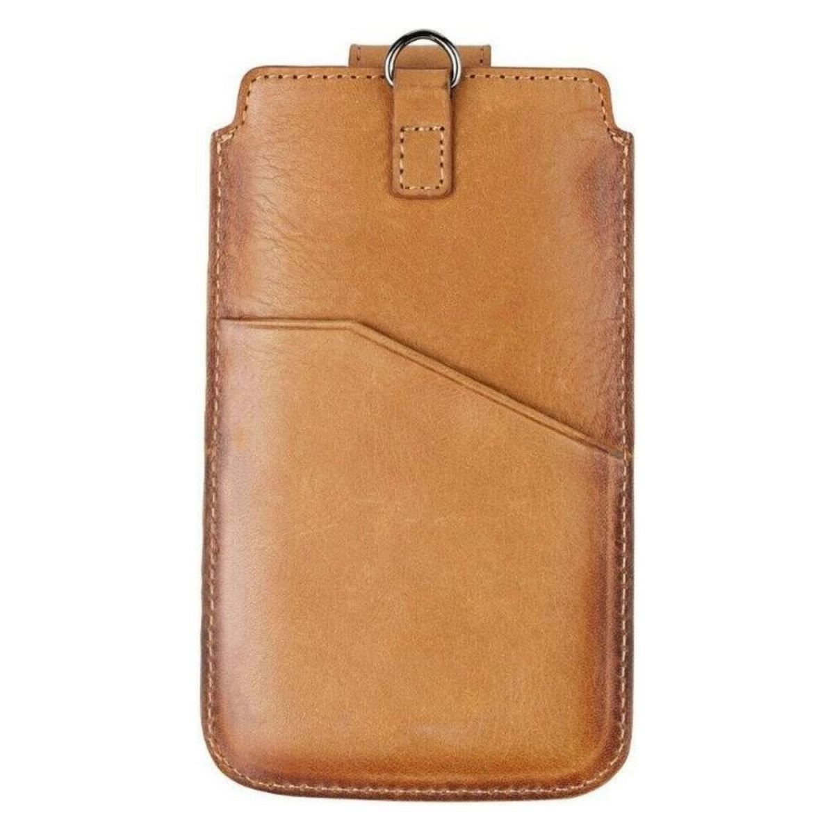 Kott Francoforte, universaalne magnetiga, 3XL, Apple iPhone 7 Plus / 8 Plus / Xs Max / 11 Pro Max, naturaalsest nahast, pruun, Bugatti - Image 2