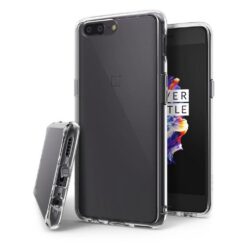 Kaitseümbris Fusion, OnePlus 5, läbipaistev, Ringke