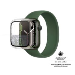Kaitseklaas raamiga, Apple Watch Series 9 / 8 / 7 (41mm), eemaldatav, läbipaistva äärega, PanzerGlass
