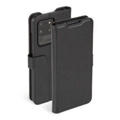 Kaitseümbris kaanega PhoneWallet, Samsung Galaxy S20 Ultra, must, Krusell