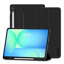 Telefoniümbris Tech-Protect SmartCase Pen Holder Samsung X620/X626 Tab S10 FE Plus must