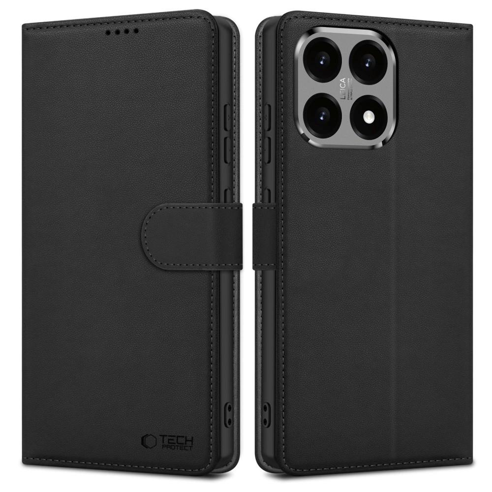 Telefoniümbris Tech-Protect Wallet Xiaomi 15T Pro must