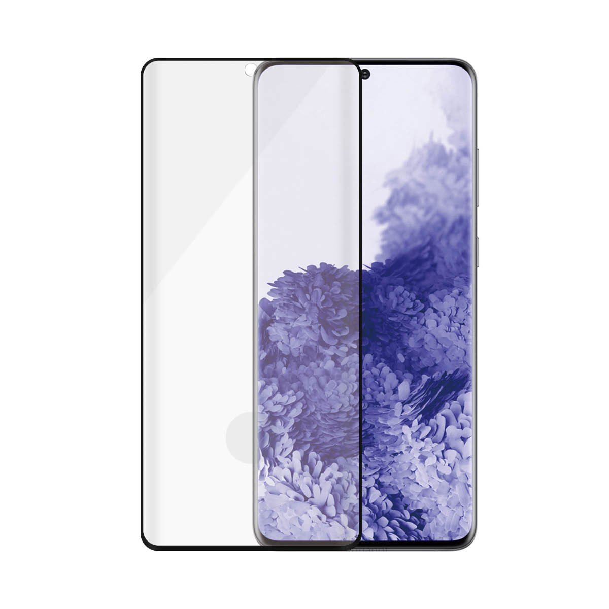 Kaitseklaas Samsung Galaxy S21 Ultra 5G, sõrmejäljetoega, ümbrisesõbralik, kumera musta äärega, PanzerGlass - Image 7