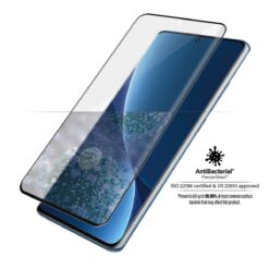 Kaitseklaas Xiaomi 13 Pro / 12 Pro / 12S Pro, ümbrisesõbralik, kumera musta äärega, PanzerGlass