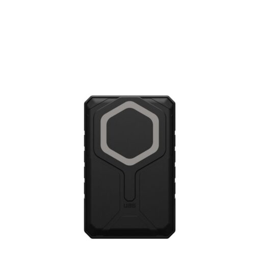 Akupank juhtmevaba laadimisega + USB-C ja USB-A pesaga, 10.000 mAh, 20W, must/titaan, MagSafe ühilduv, tugijalaga, Urban Armor Gear (UAG) - Image 4
