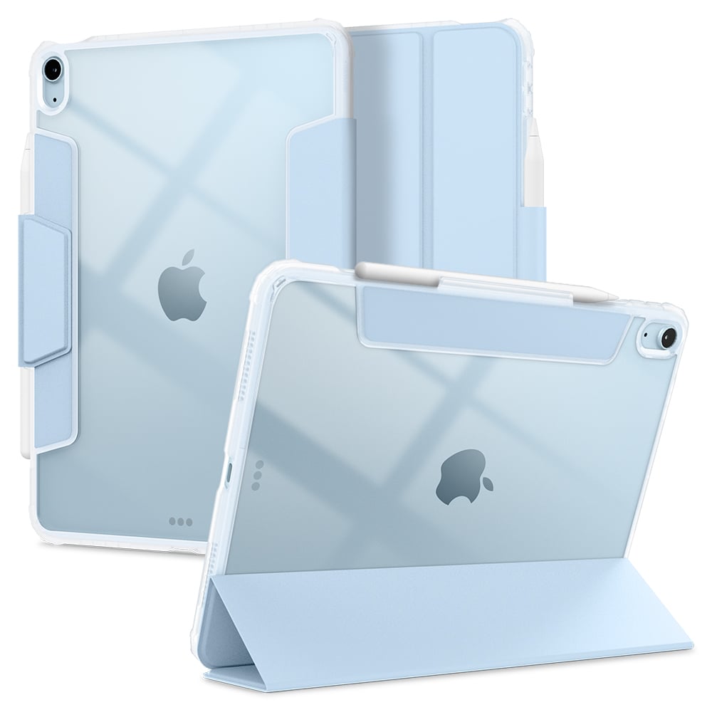 Kaitsekaaned Ultra Hybrid Pro, Apple iPad Air 11" (2025/2024) / iPad Air 10.9" (2022/2020), helesinine / läbipaistev, Spigen
