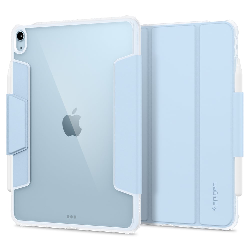 Kaitsekaaned Ultra Hybrid Pro, Apple iPad Air 11" (2025/2024) / iPad Air 10.9" (2022/2020), helesinine / läbipaistev, Spigen - Image 10